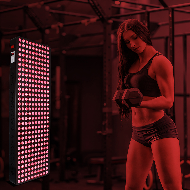 Precio al por mayor 1500W pantalla táctil cerca de infrarrojos LED Panel de luz roja con bienestar de cuerpo completo 5