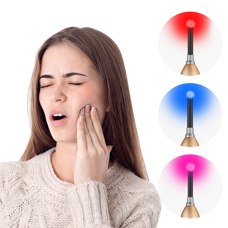 Hand- und Fingergelenke, LED-Lichttherapie-Taschenlampe, Rotlicht-Therapiestift unter dem Auge, mit Nahinfrarot-Schulterarm 2