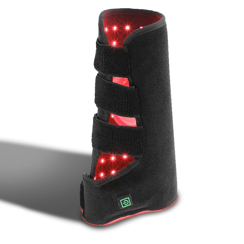 Pies equinos para mascotas, salida de fábrica, 660nm, 850nm, almohadilla de terapia de luz roja LED infrarroja para pierna de caballo 4
