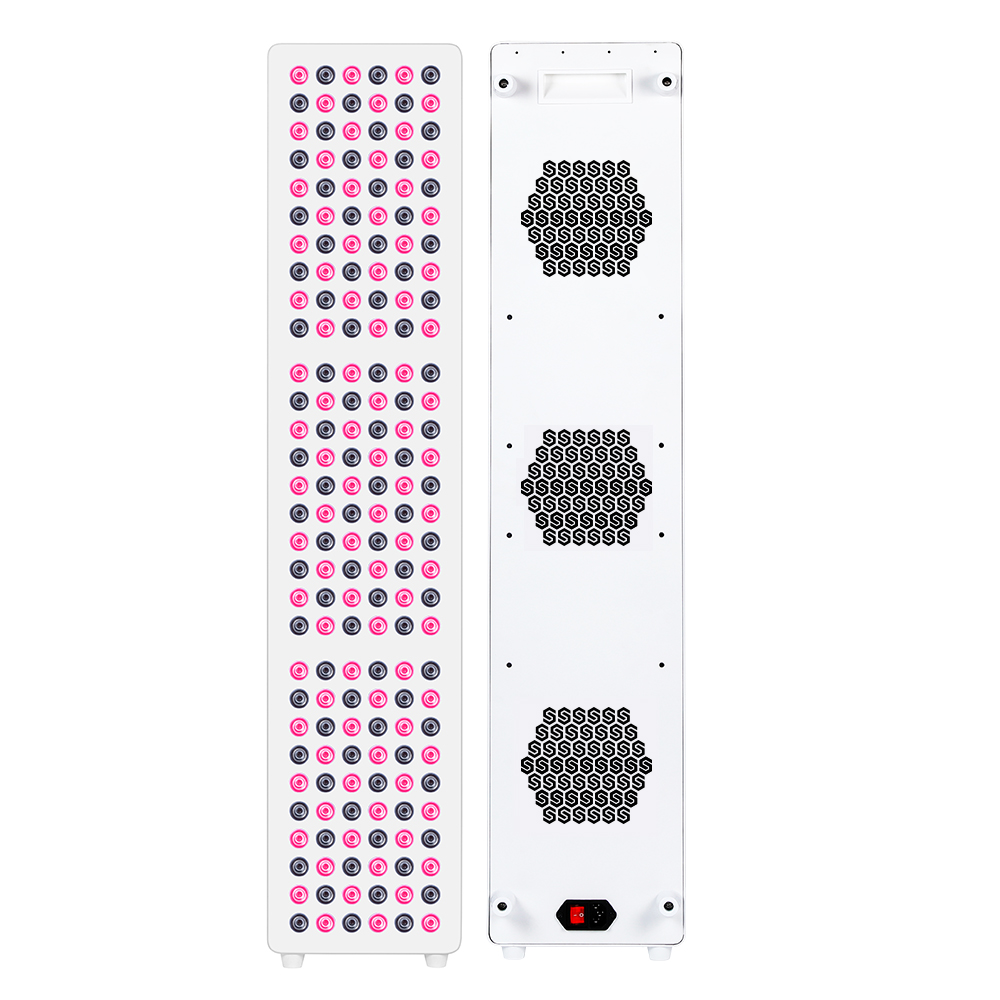 660 NM 850 NM 5 spektriä 1000 W Lähi-infrapuna-LED-punavalohoitopaneeli LCD-kosketusnäytöllä koko kehon kivun hoitoon 6
