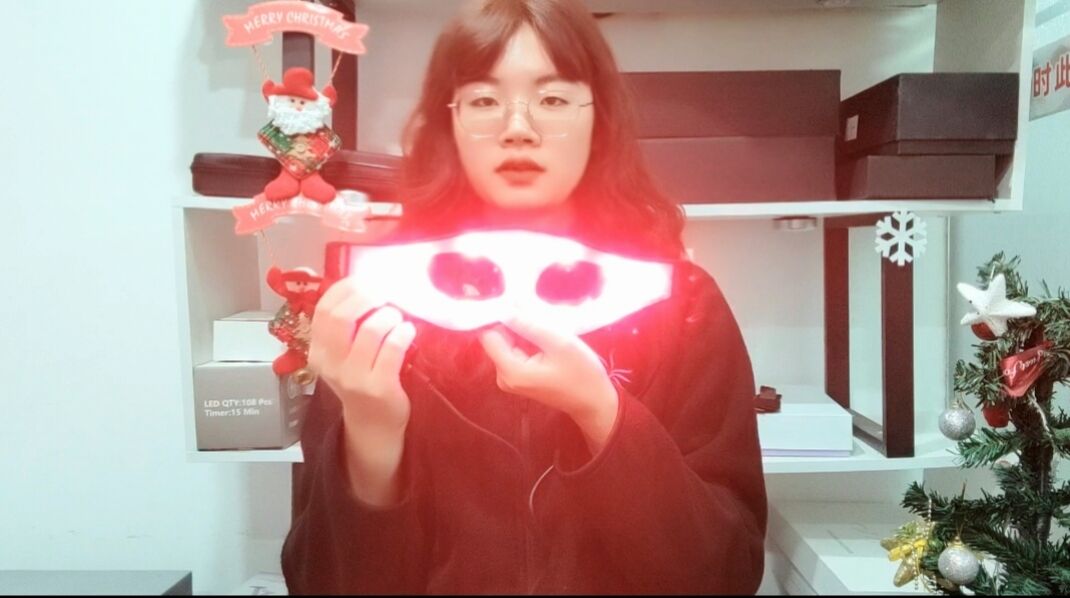 I-LED Red Light Therapy Eye Mask: Incazelo Yomkhiqizo kanye Nemisebenzi
