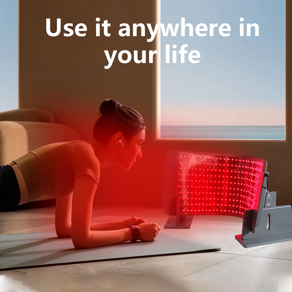Wrap de terapia de luz roja LED infrarroja con una máquina PDT de 660 nm de 850 nm para el cuidado de la piel y el alivio del dolor 3