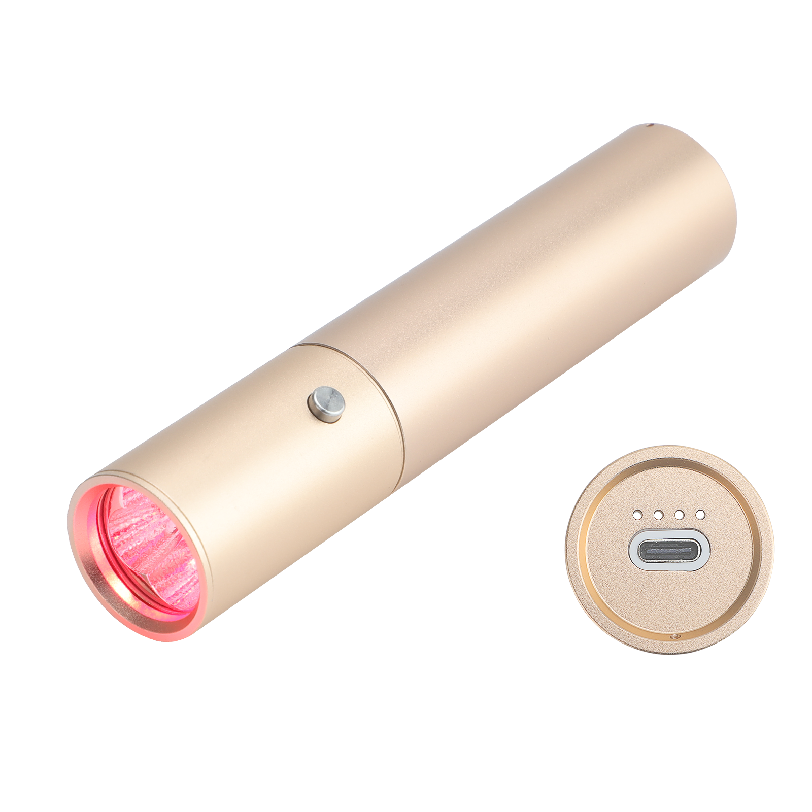 Sunglor eingebaute Batterie 5 Farben Blau Rotlichttherapie Torch mit 460 630 660 850 940 nm zur Entzündungsbehandlung Reduzieren 1