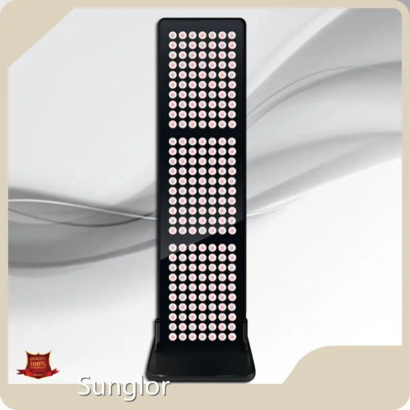 Aluminium -Serie Rotlichttherapie Panel Schwarz - für Geschäft - Sunglor 1
