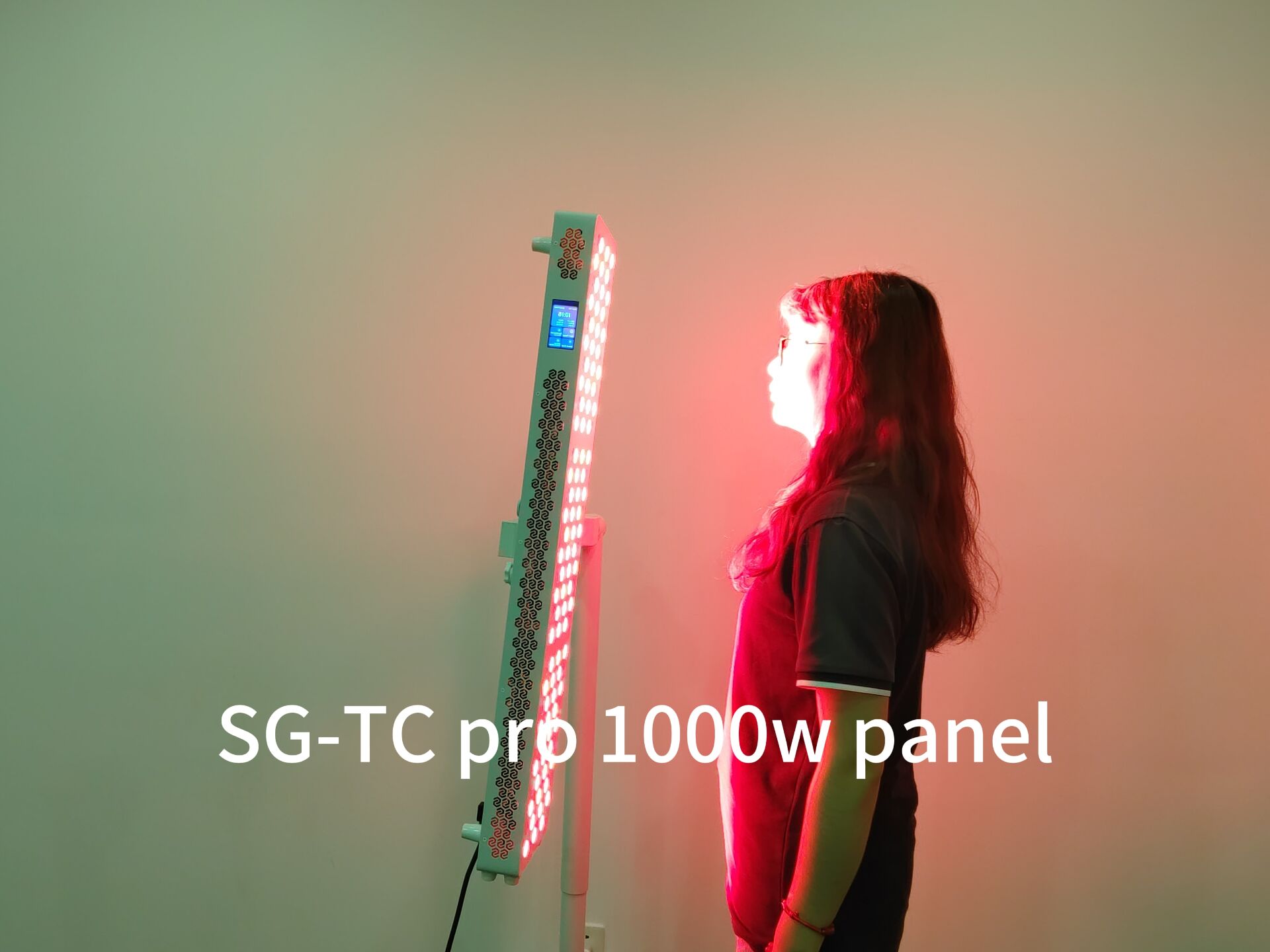 Next-Gen Red Light Therapy Panel with Smart LCD Touch Control