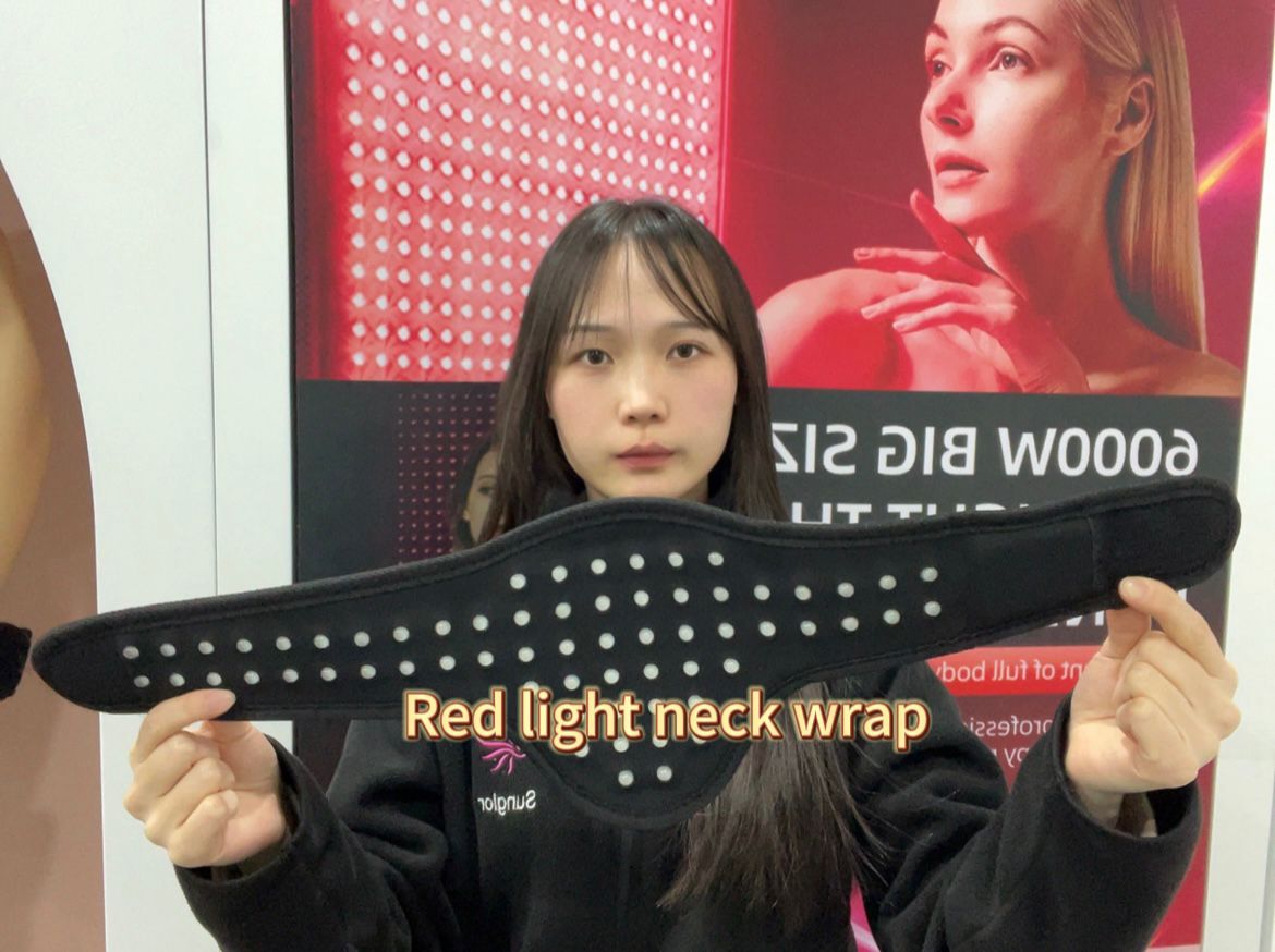Medical-Grade Red Light Therapy Neck Belt