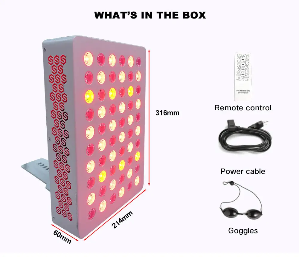 Red Light Therapy Led Panel Directly Sale Bulk Buy 7