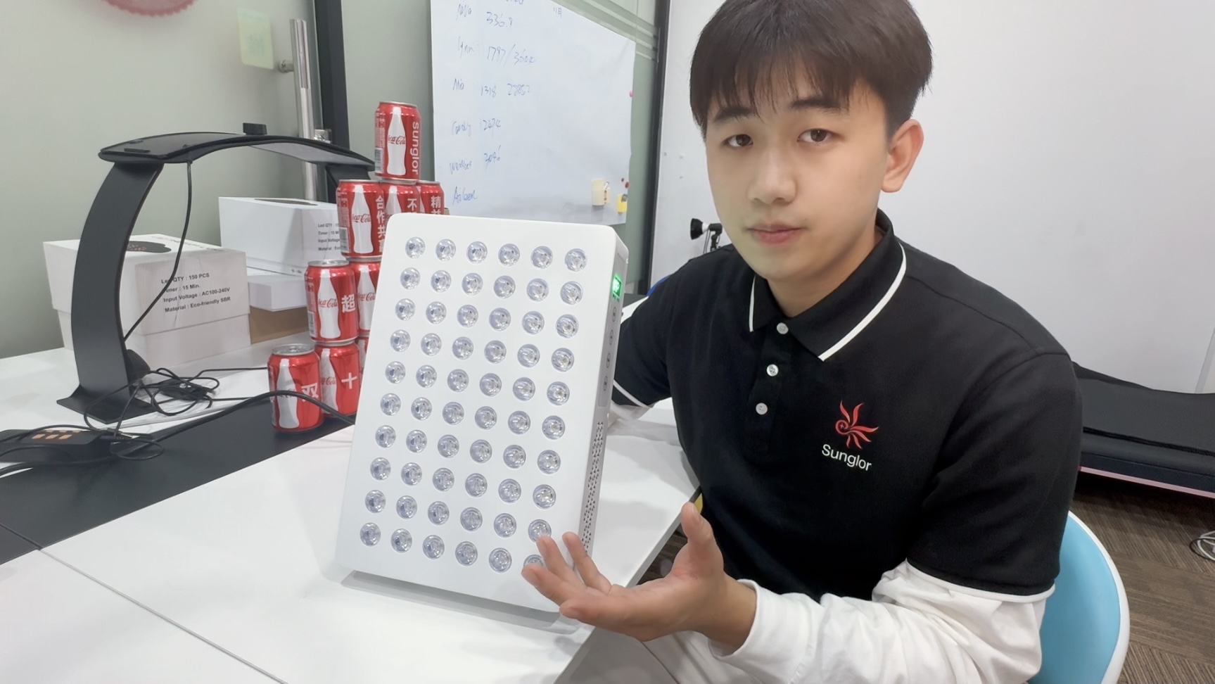 Sunglor Professional Red Light Therapy Panel