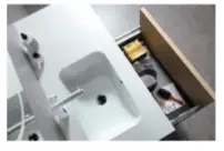 Custombathroom Cabinet with Light 2