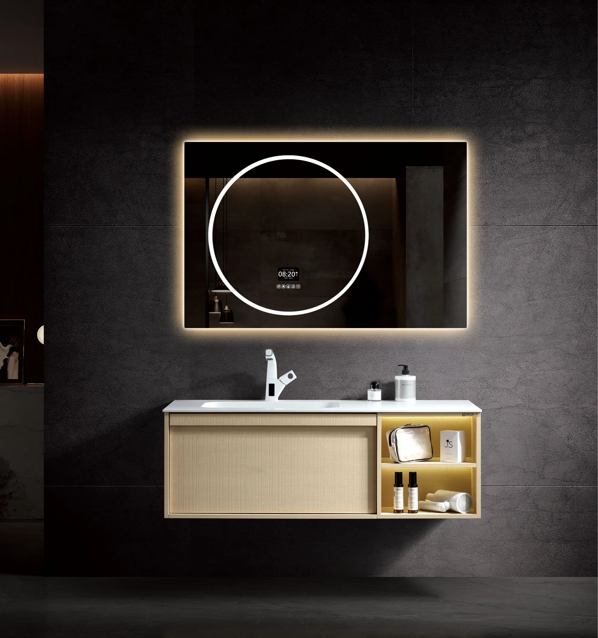 Double Bathroom Cabinet Supplier 1