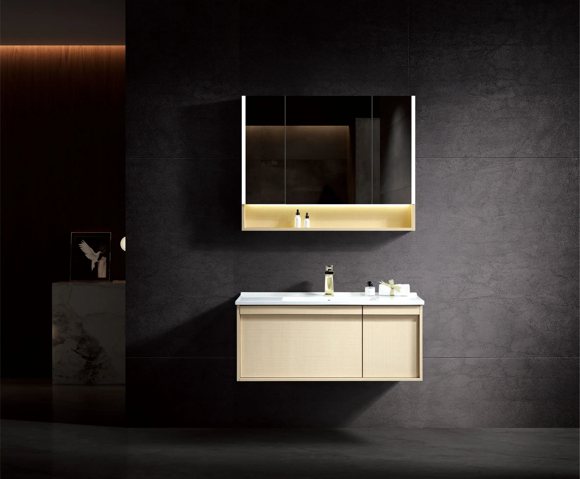 Oak Sink Vanity Unit Company 1