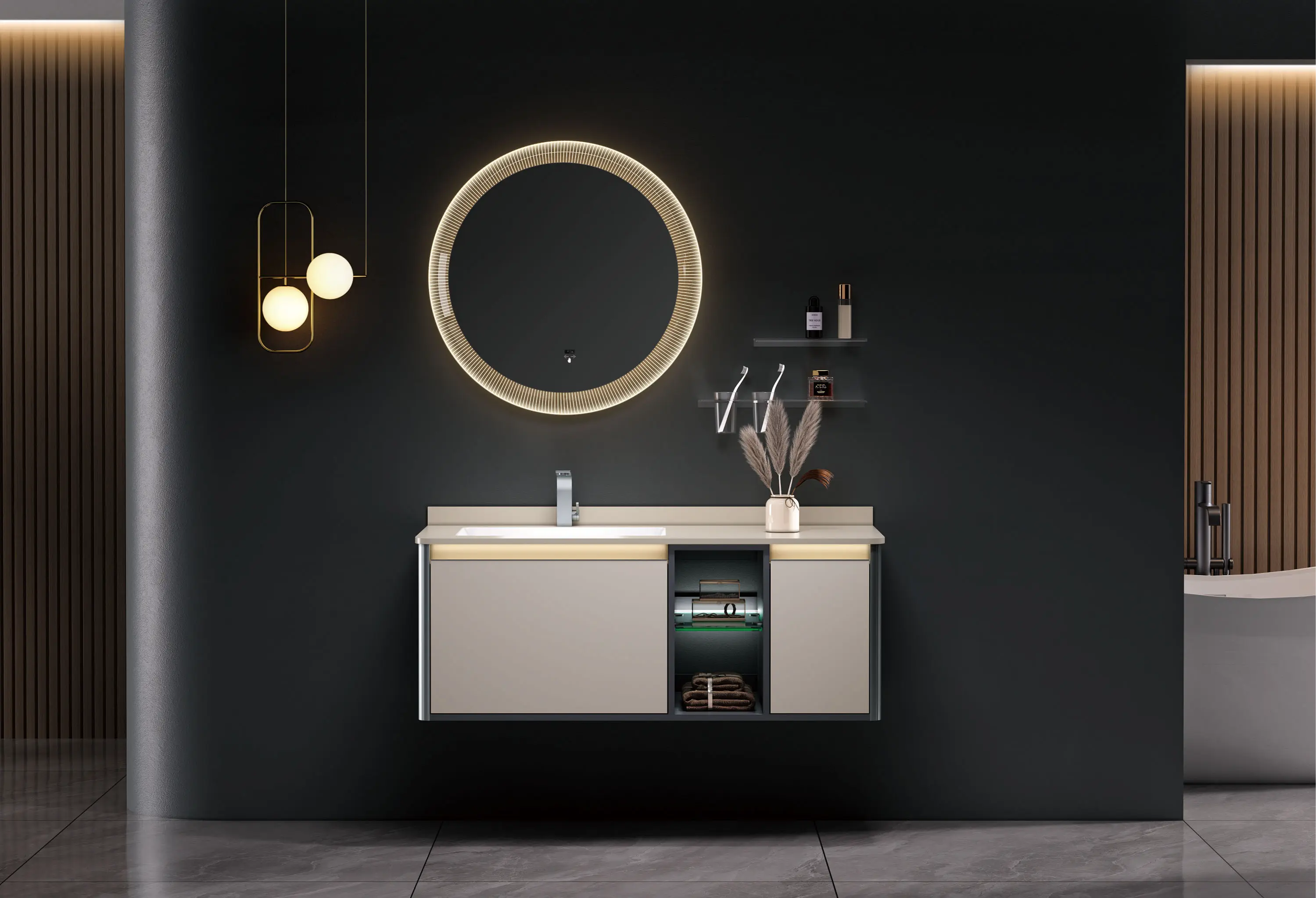 High Quality Bathroom Cabinet Over Toilet Supplier 1