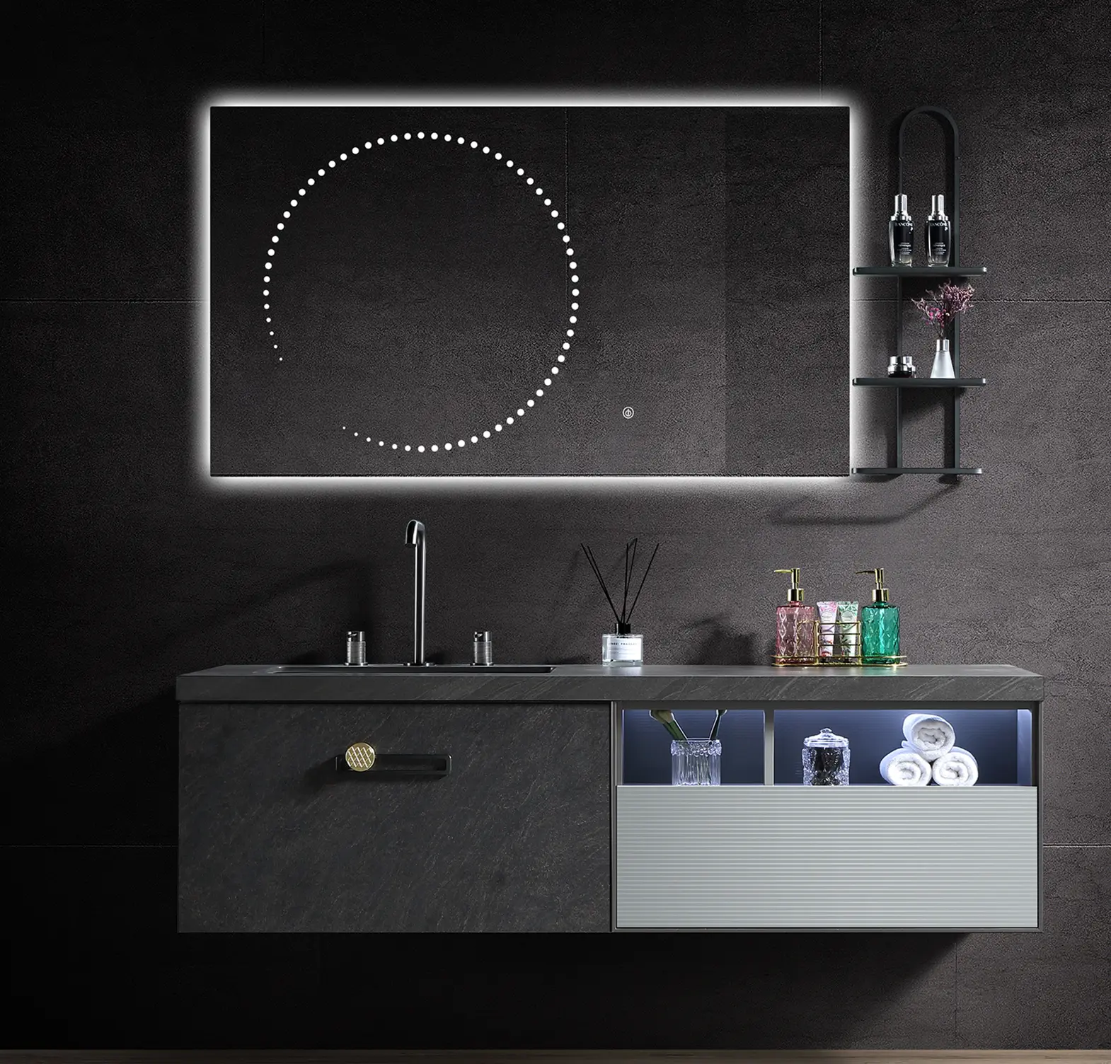 Revamp Your Bathroom with a Stunning Oak Wall Cabinet 1