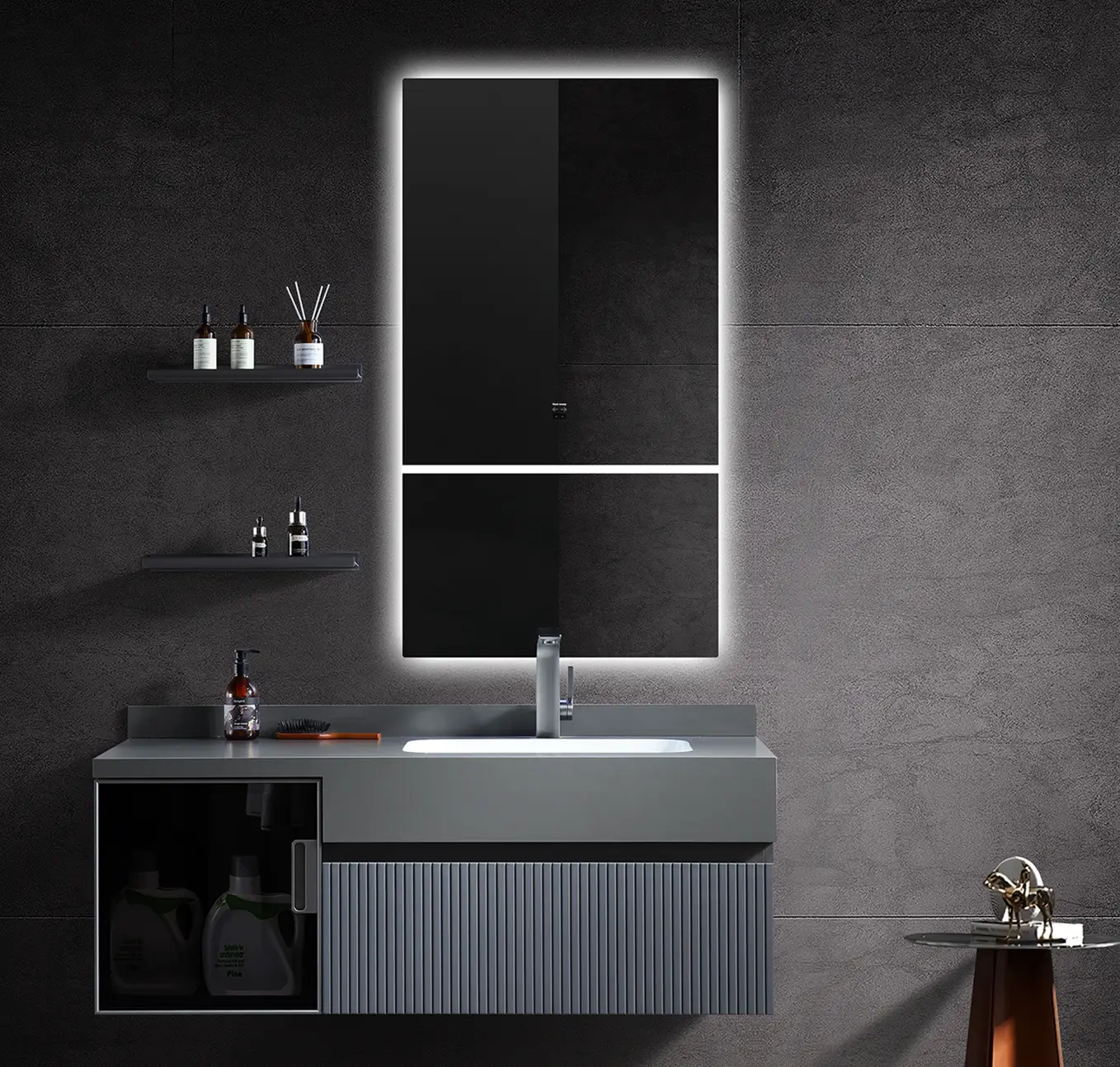 High End Wall Mounted Corner Bathroom Cabinet Wall Mounted Corner Bathroom Cabinet Company 1