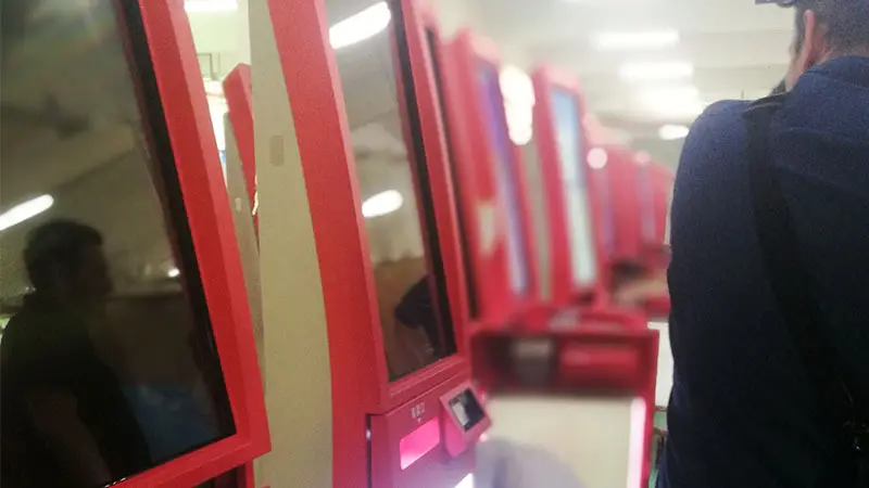 latest ticketing kiosk with camera on bus station 5
