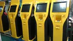 custom self service ticketing kiosk for busniess in cinema 4