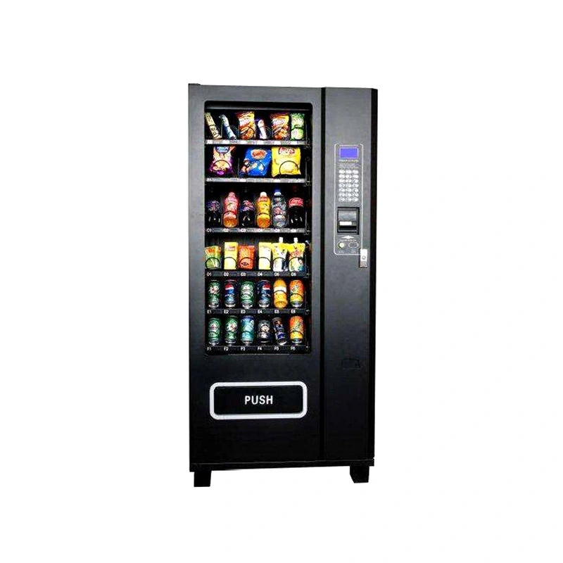 Intelligent self service vending kiosk sell soft drinks and snacks 1
