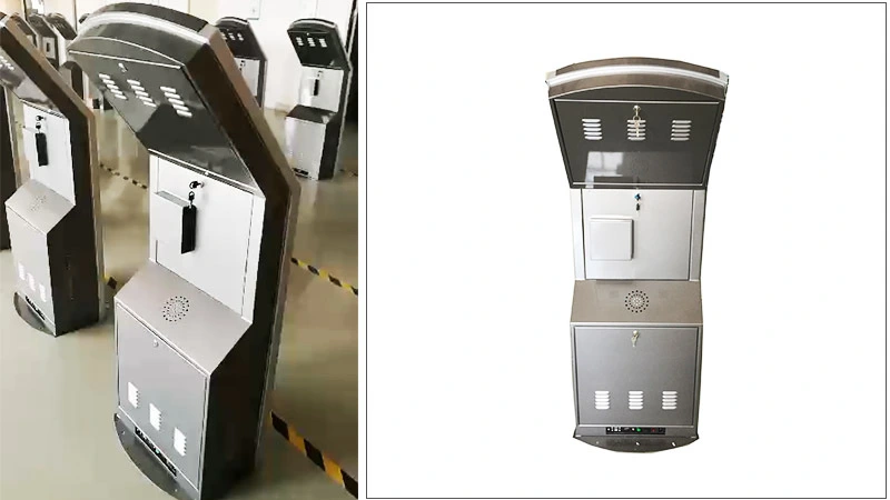 Hongzhou digital information kiosk with printer in airport 2