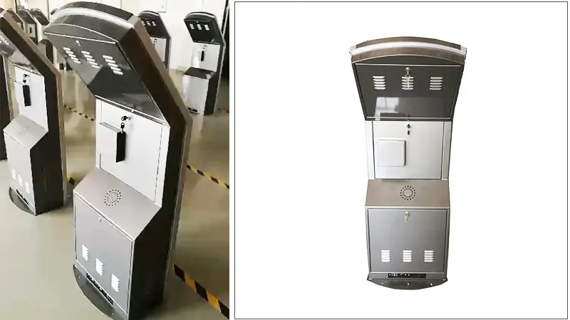 multimedia information kiosk machine with qr code scanning for sale 2