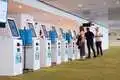 thermal touch screen information kiosk for busniess in bar 3