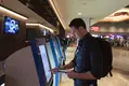 Hongzhou hotel self check in machine with card reader in hotel 3