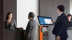 Hongzhou hotel self check in machine with card reader in hotel 2