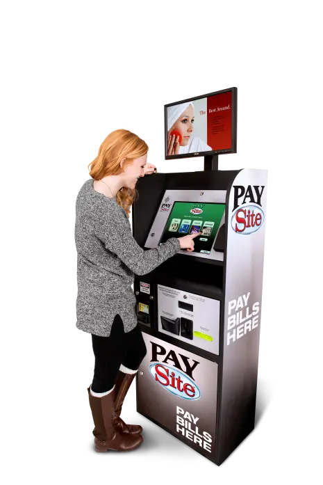 metal automated payment kiosk factory in bank 2
