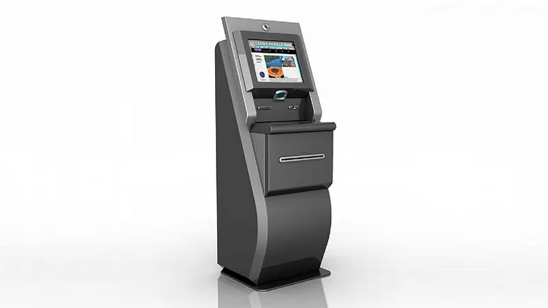 Hongzhou self service ticketing kiosk with printer on bus station 3