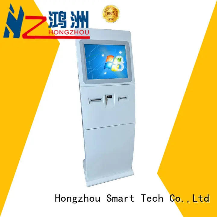 Hongzhou thermal information kiosk machine scanning bar 1