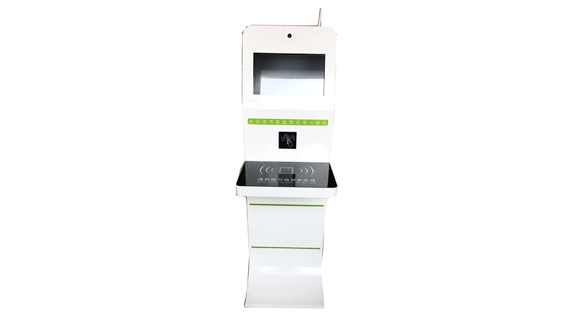 Hongzhou custom library information kiosk for busniess in book store 4