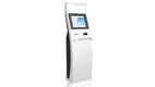 Library self checkout self check in kiosk with RFID and ID card reader 3