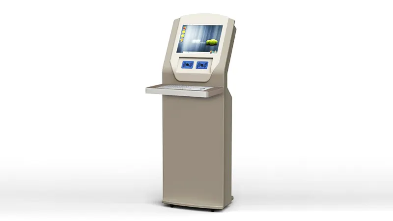 Library self checkout self check in kiosk with RFID and ID card reader 4