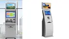 Self-service check in kiosk with bar code reader in hotel 2