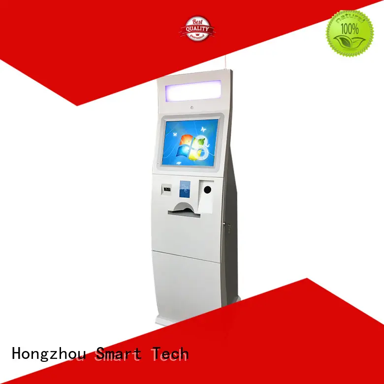 Hongzhou cash payment kiosk system service in 1