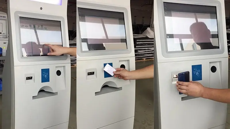 screen self payment machine metal in hotel Hongzhou 2