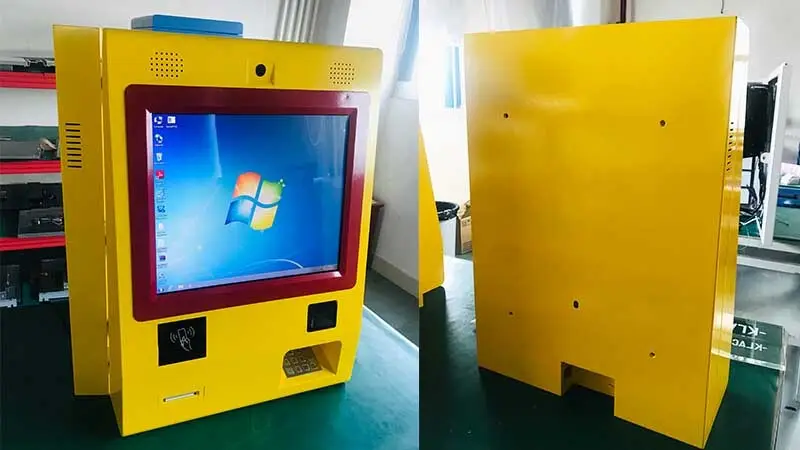 Hongzhou wall touch screen payment kiosk accept in 2