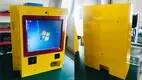 Hongzhou wall touch screen payment kiosk accept in 2
