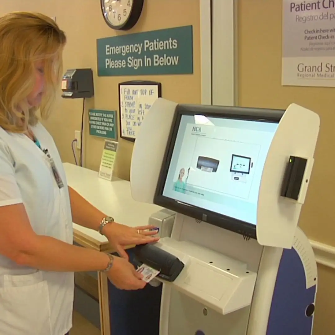 best patient check in kiosk metal in hospital 2