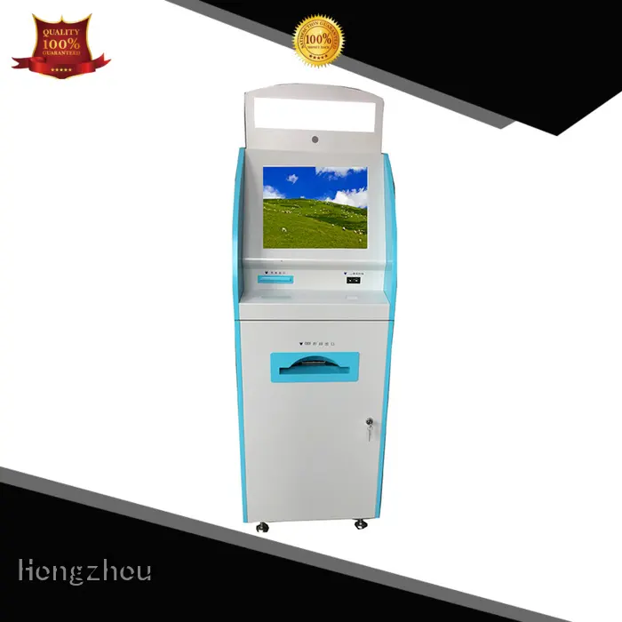 Hongzhou internet medical check in kiosk key in hospital 1