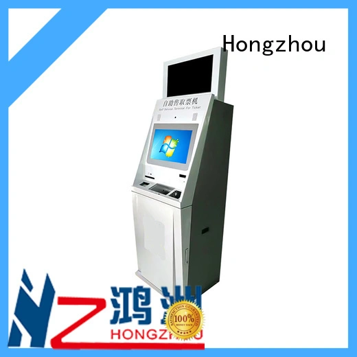Hongzhou professional ticketing kiosk with wifi for sale 1
