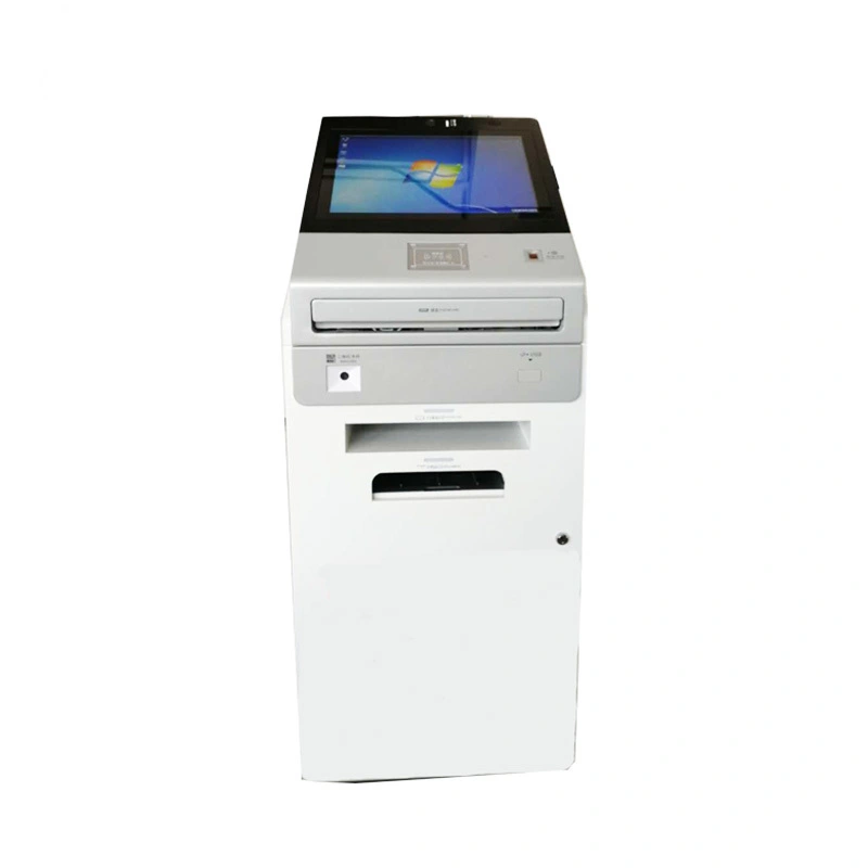 Multi function A4 printer bar-code card reader kiosk in government 1