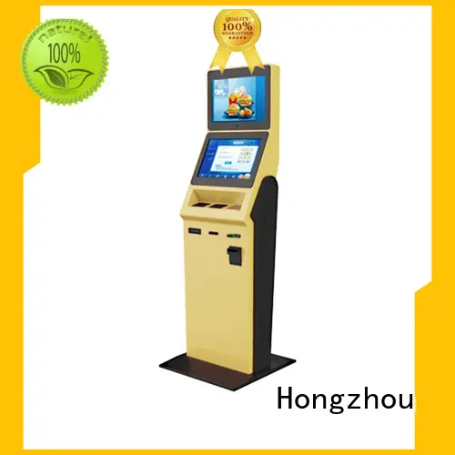 Hongzhou led kiosk hotel check in high end in hotel 1