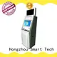 Hongzhou capacitive kiosk ticketing system with printer for sale 1