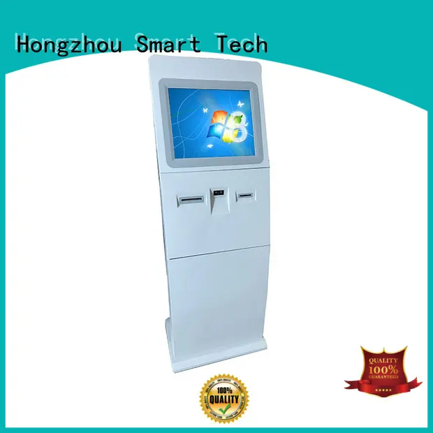 Hongzhou indoor touch screen information kiosk scanning in airport 1
