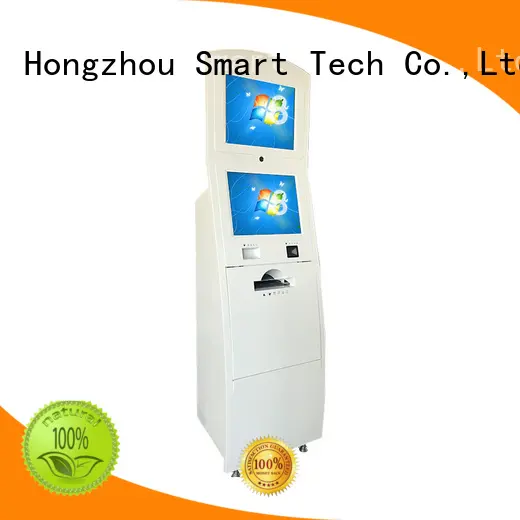 Self service landing visa kiosk with A4 printer Receipt printer QR code scanning Camera and 4G Wireless routing in Airport 1