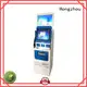 Dual screen Kiosk with A4 printer ID card reader QR card reader in hospital 1