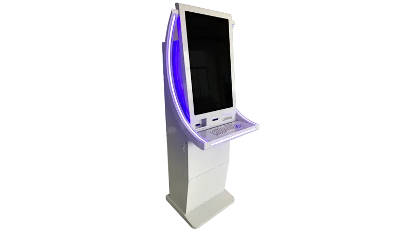 Hongzhou windows system automated payment kiosk keyboard in hotel 3