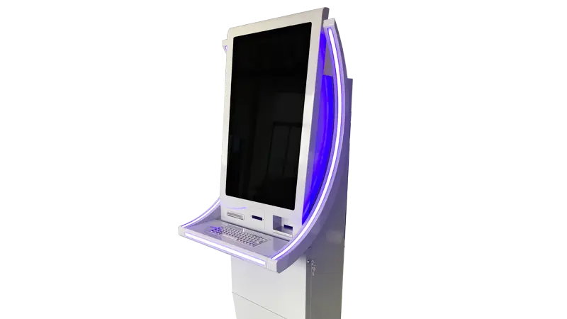 Hongzhou windows system automated payment kiosk keyboard in hotel 4
