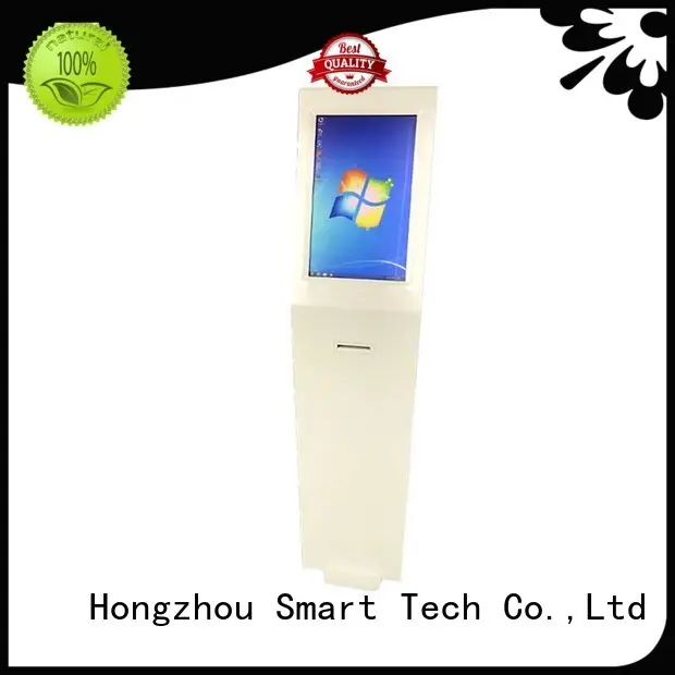 Indoor multimedia information kiosk with thermal printer for government 1