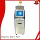 Beautiful appearance information kiosk with A4 printer and LED sign 1